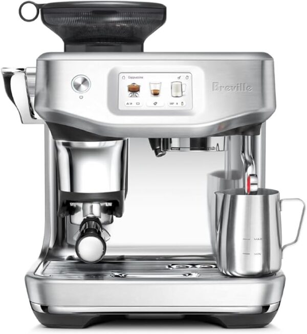 Limited time deal 33% off Espresso Machine with Grinder & Milk Frother,