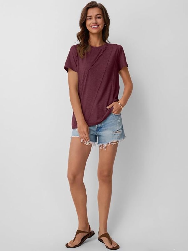 Limited time deal 20% off AUTOMET Womens Tshirts Short Sleeve - Image 3