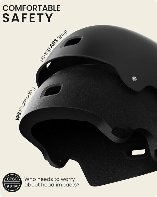 Limited time deal 48% off OutdoorMaster Skateboard Cycling Helmet - Image 2