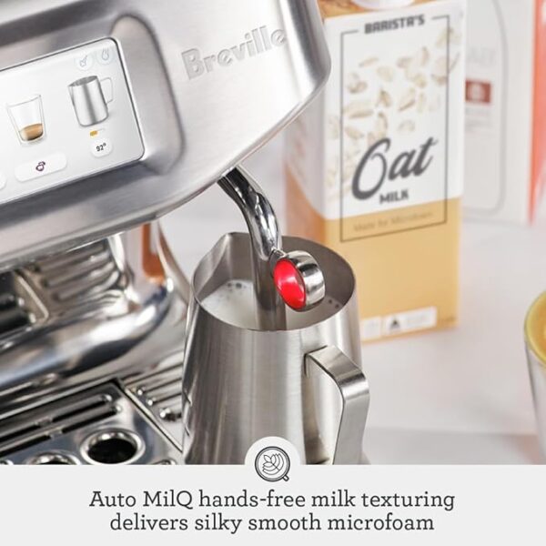 Limited time deal 33% off Espresso Machine with Grinder & Milk Frother, - Image 2