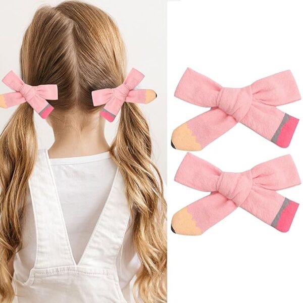 Limited time deal 50% off Back to School Hair Bows Clips