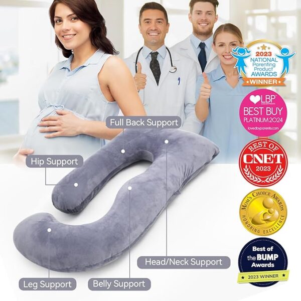 Limited time deal 15% off U Shaped Full Body Maternity Pillow - Image 2