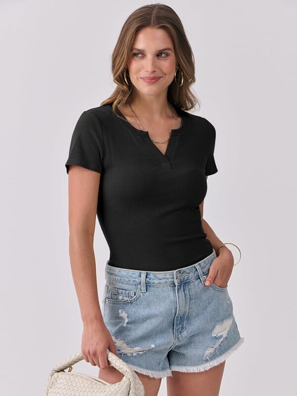 Limited time deal 50% off ANRABESS Women Short Sleeve - Image 3