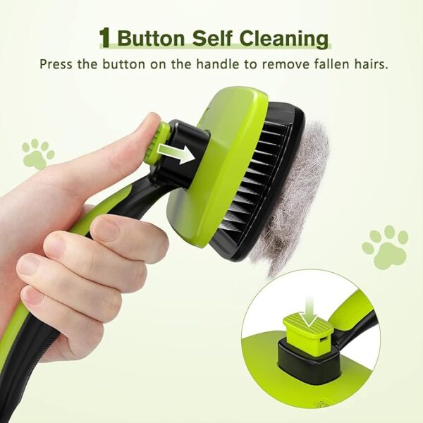 Limited time deal 41% off Pecute Self-Cleaning Slicker Brush - Image 2