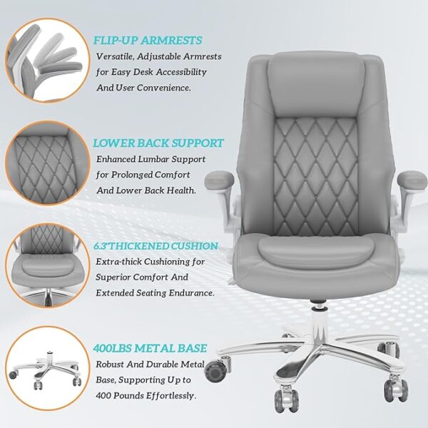 Limited time deal 20% GYI High Back Executive Office Chair - Image 4