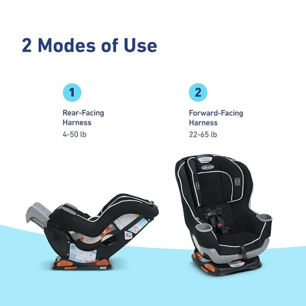 Limited time deal 25% off Graco Extend2Fit Convertible Car Seat - Image 2