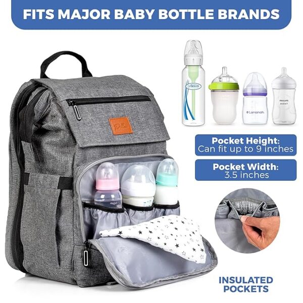 Limited time deal 46% off PILLANI Baby Diaper Bag Backpack - Image 2