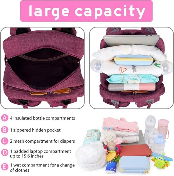 Limited time deal 50% off Diaper Bag Backpack - Image 2