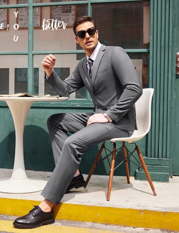 Limited time deal 21% COOFANDY Men's 2 Piece Suits - Image 2