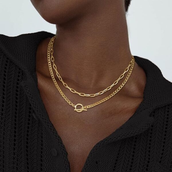 Limited time deal 21% off CHESKY Gold Layered Necklaces - Image 2