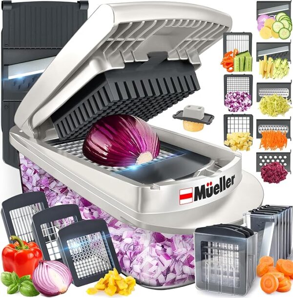 Limited time deal 17% off Mueller Pro-Series 10-in-1, 8 Blade Vegetable